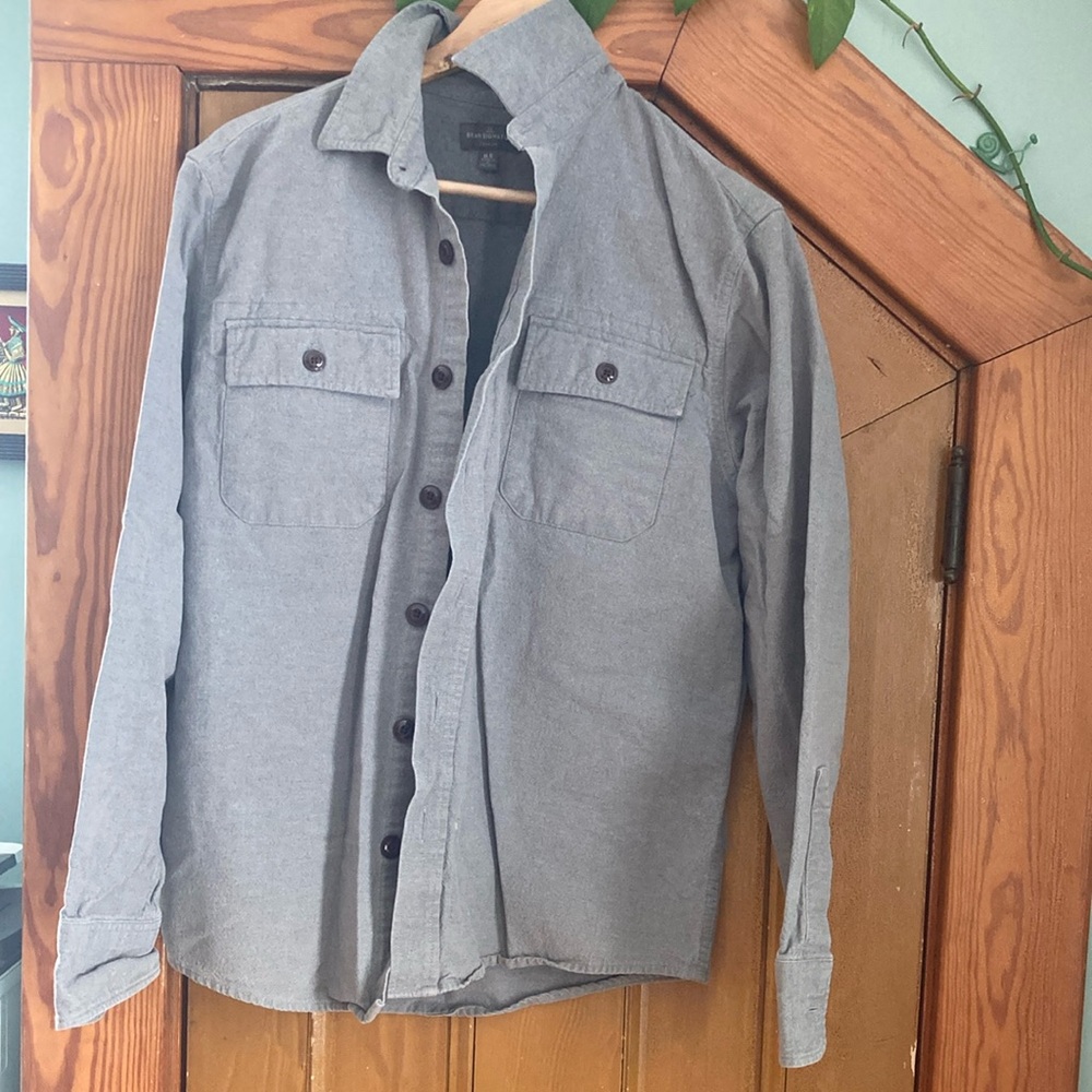 LL Bean Signature Chamois Shirt - Slim Fit - Medium Regular